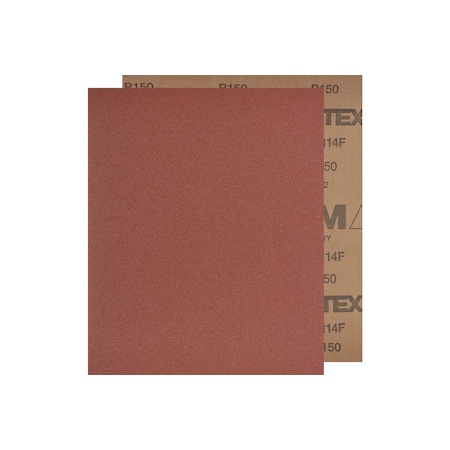 Pferd 9" x 11" Abrasive Sheet - Cloth Backed - Aluminum Oxide (HP) - 150 Grit 46917